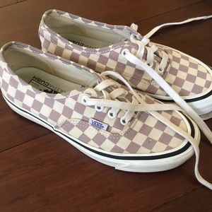 Checkered Vans